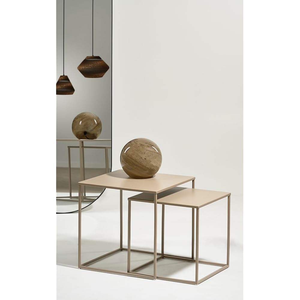 Villa Collection Denmark (Villa Collection Denmark) Side table set of 2 40x40xH40cm/35x35xH35cm 14307