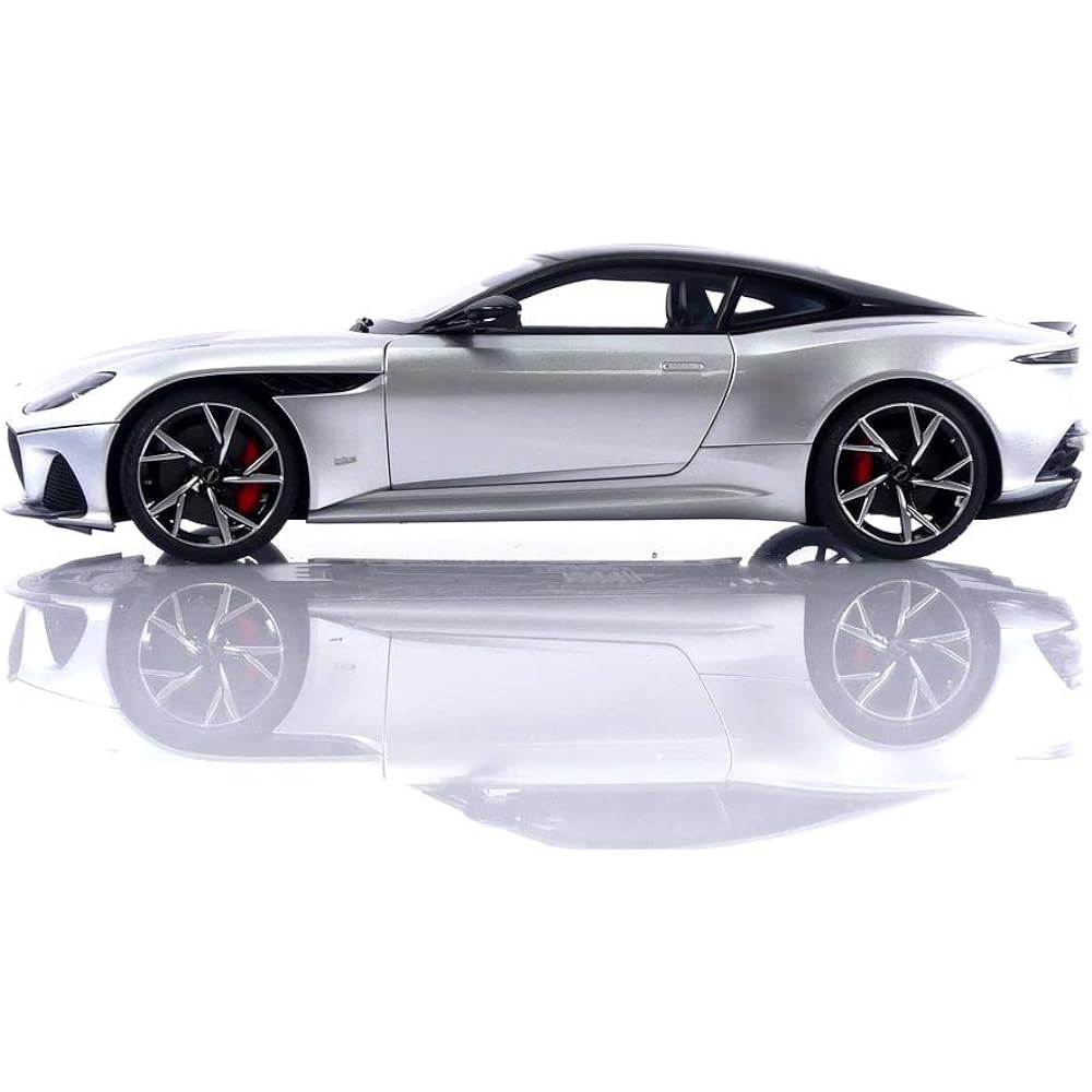AUTOart 1/18 Aston Martin DBS Superleggera Metallic Silver/Carbon Black Roof Finished Product 70298