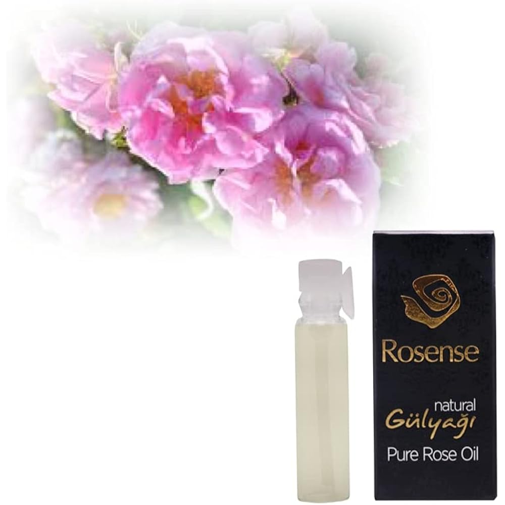 Rosense Rose Oil (Essential Oil) 1g Damask Rose 100% undiluted
