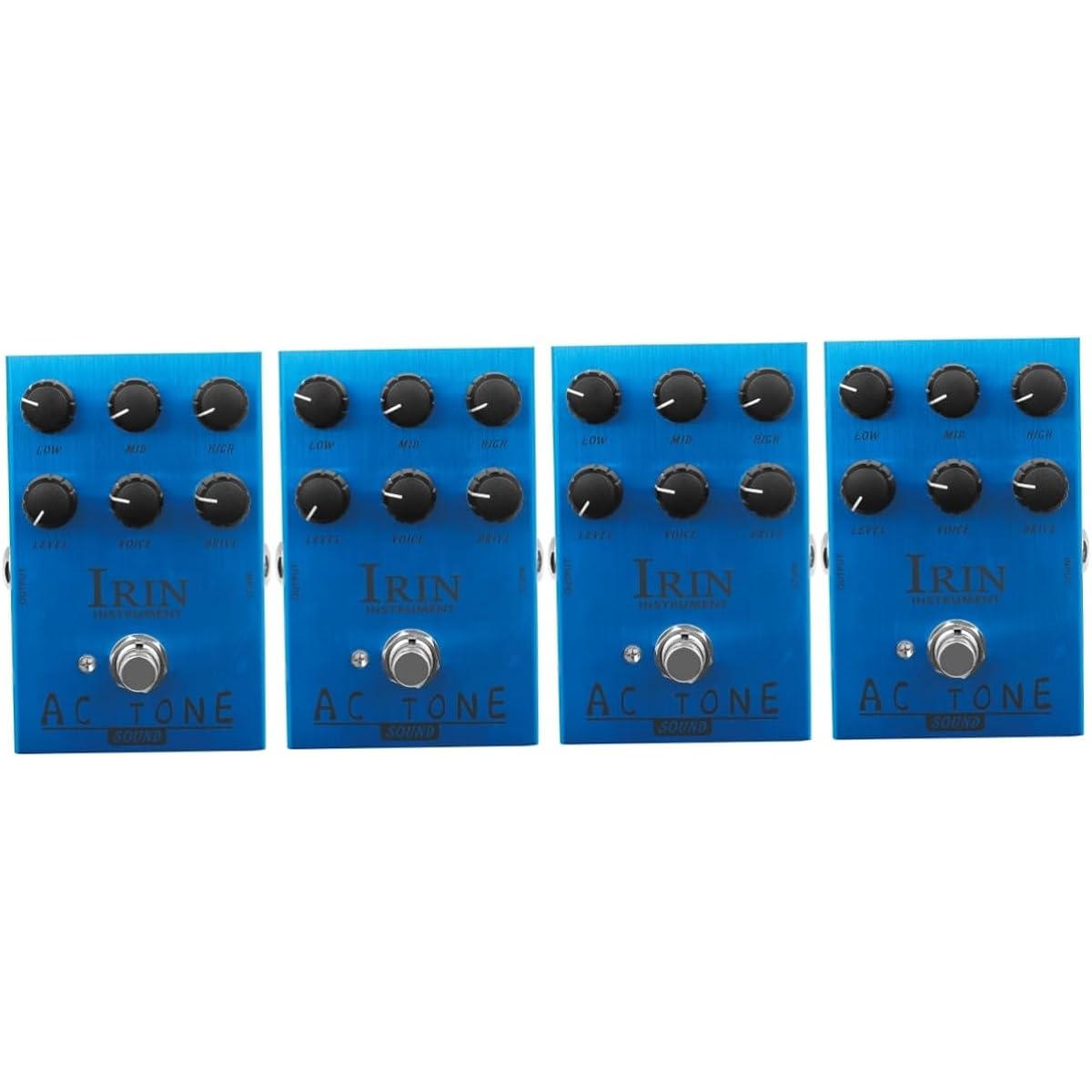 Vaguelly 4pcs Electric Guitar Effector Analog Delay Effect Bass Effect Pedal Delay Pedal Guitar Effector Analog Delay Guitar Effect Delay Guitar Effect Pedal