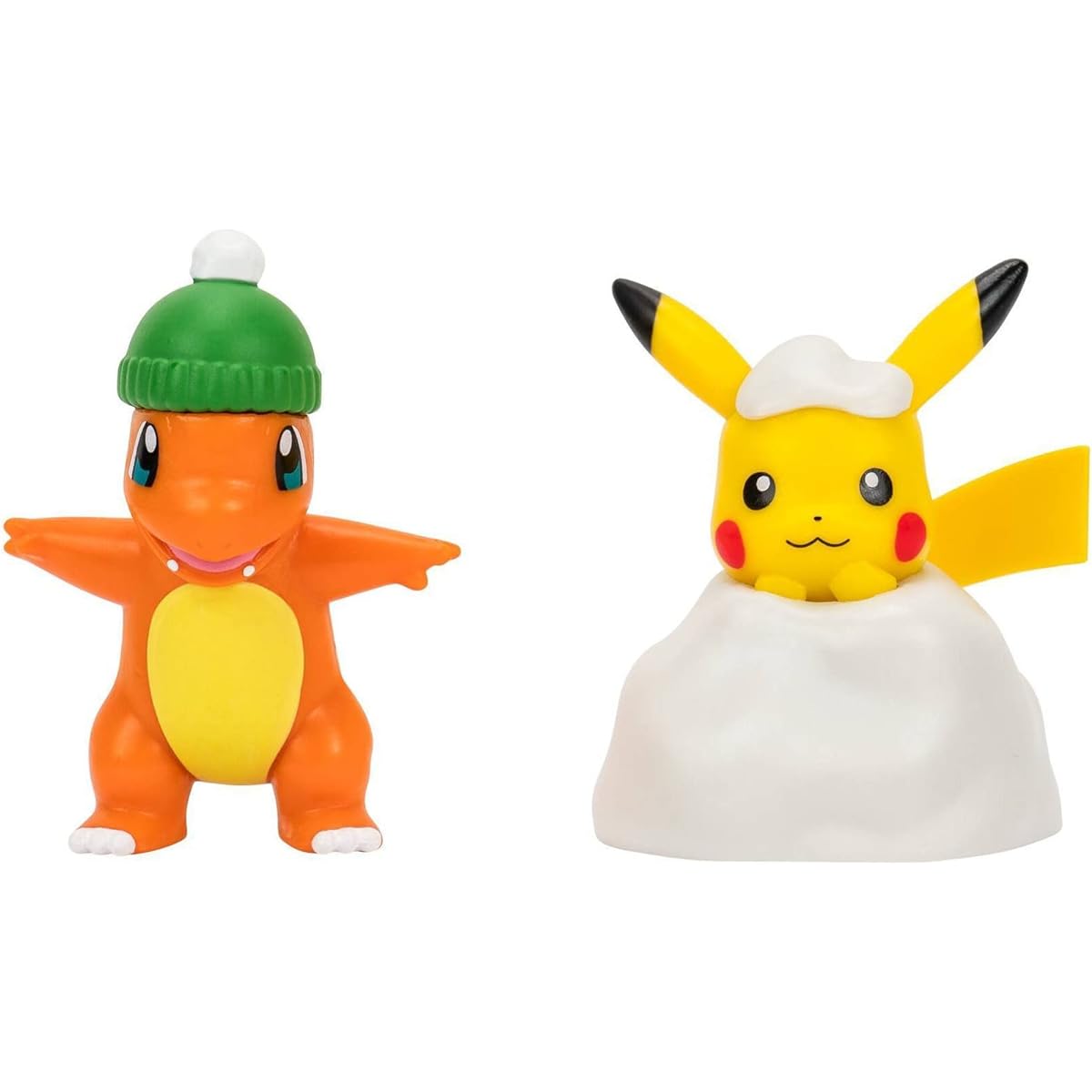 Pokemon Battle Figure Pack Holiday Pikachu Holiday Charmander