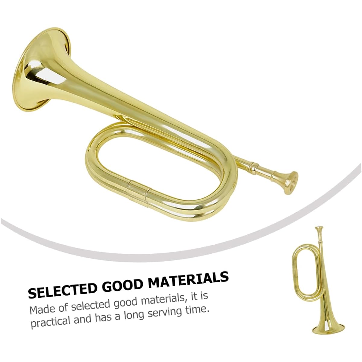 Vaguelly 2 Stride Horn Spanish Horn C Key Charge Horn Band Trumpet Trumpet Assembly Horn Beginner Trumpet Band Trumpet Beginner Trumpet