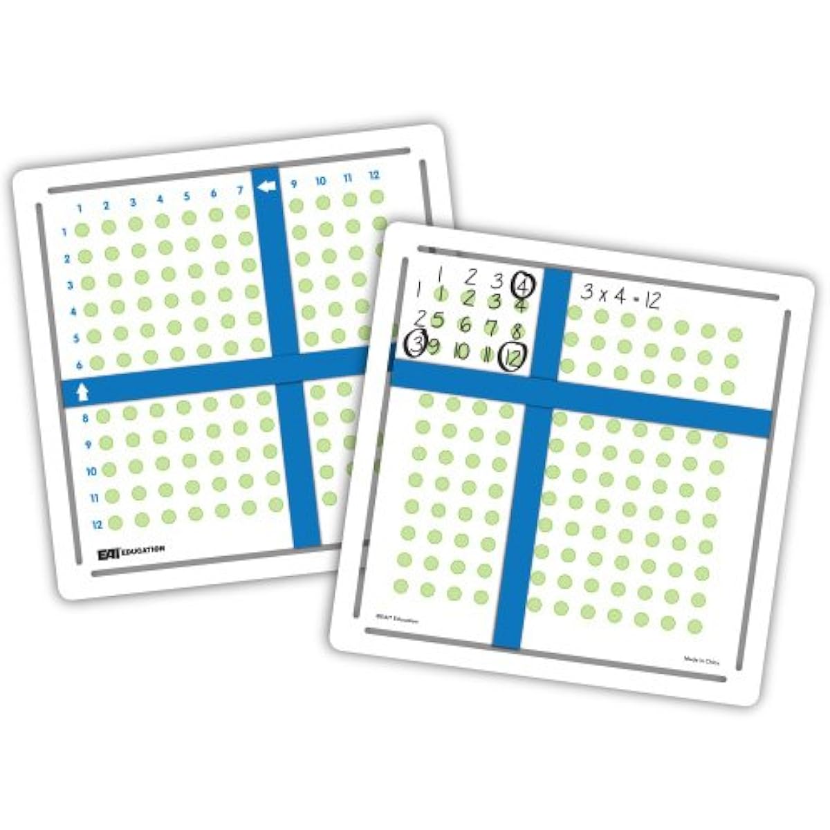 EAI Education Multiplication Array Makers - Set of 5