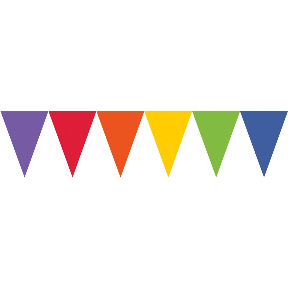 Paper Pennant Banner Rainbow PG120098.90