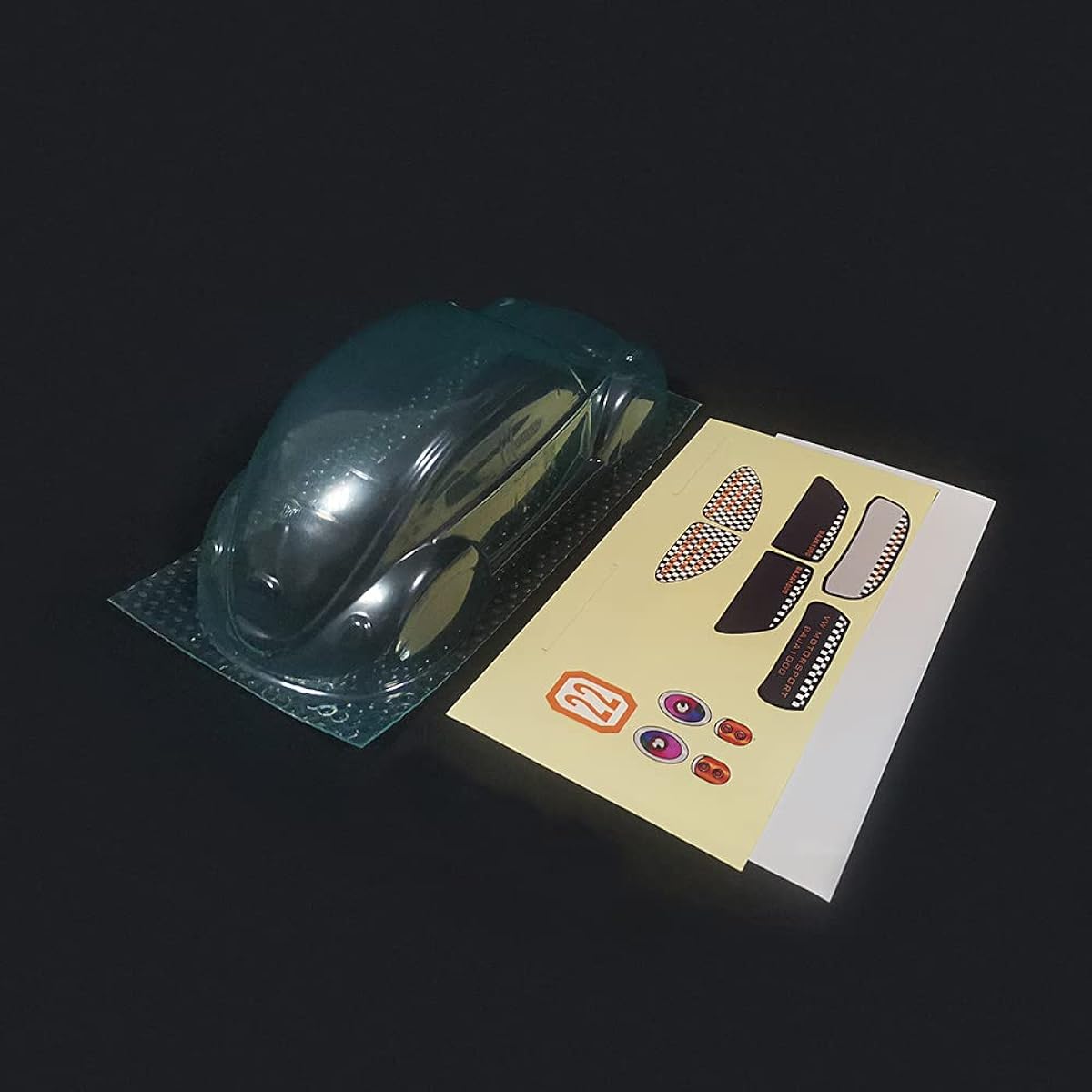 SANTAIZI 1/18 RC Body Beetle Clear LEXAN PC Shell
