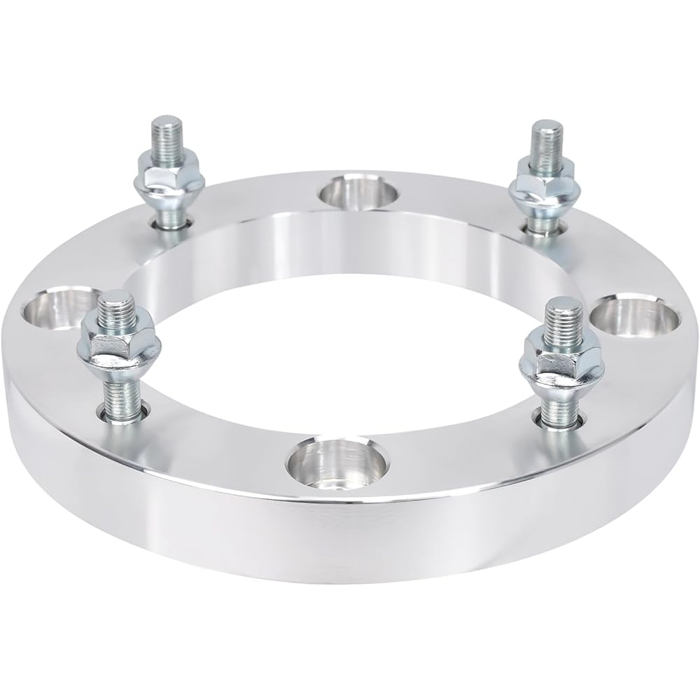 Max Motosports 4 Pieces 1" 4/156 4x156 ATV Wheel Spacers for Polaris RZR Sportsman Ranger ATV UTV Yamaha