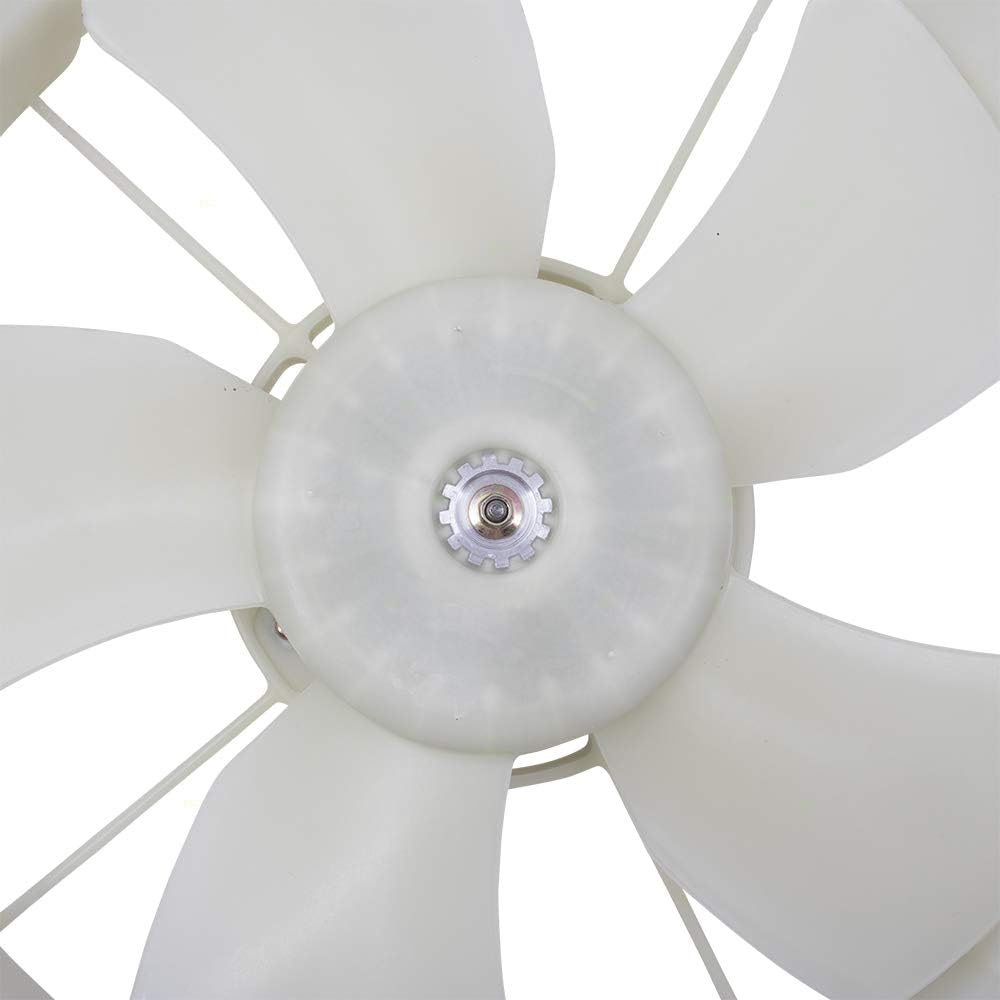 Radiator Cooling Fan Motor Assembly Replacement for 03-08 Toyota Corolla Matrix Pontiac Vibe 163610D090 88971521