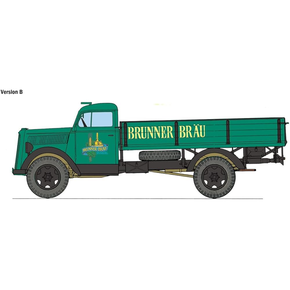 ITALERI 1/24 Opel Blitz Classic Truck Plastic Model IT3960