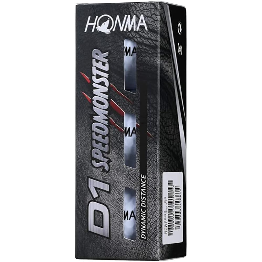 [5 dozen] Honma Golf Honma D1 Speed Monster Golf Balls 5 dozen 60 pieces with bonus