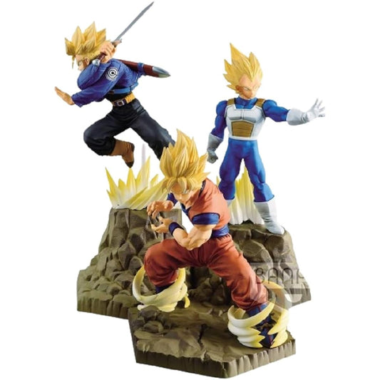 Banpresto Dragon Ball Z Absolute Perfection Figure, all 3 types