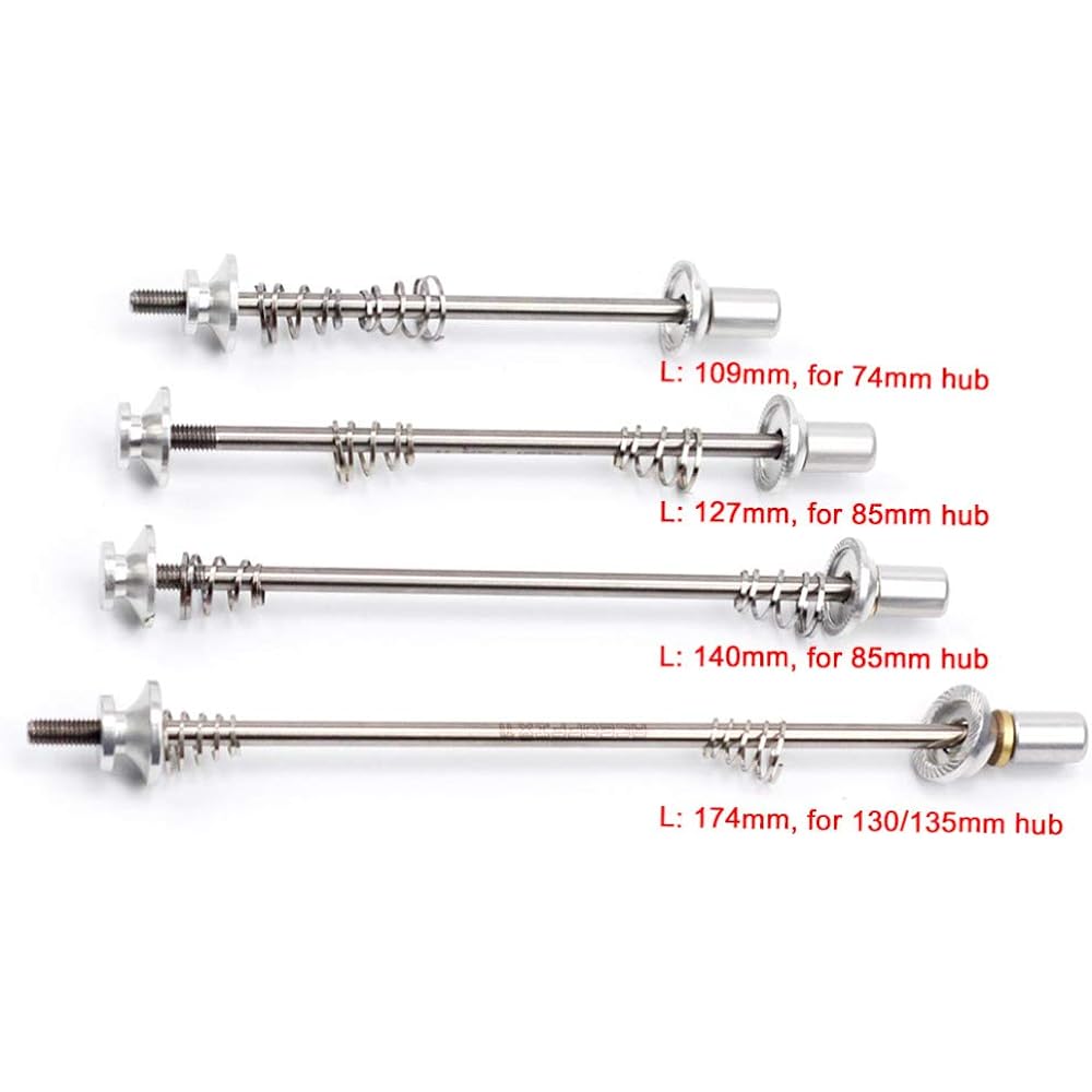 Silverock Bicycle Titanium Skewer Hub Parts for Folding Bikes