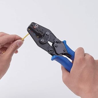 Lobtex Shrimp Usage range for crimp terminals with insulation coating 0.3, 0.5, 1.25, 2, 3.5, 5.5 AK112MA