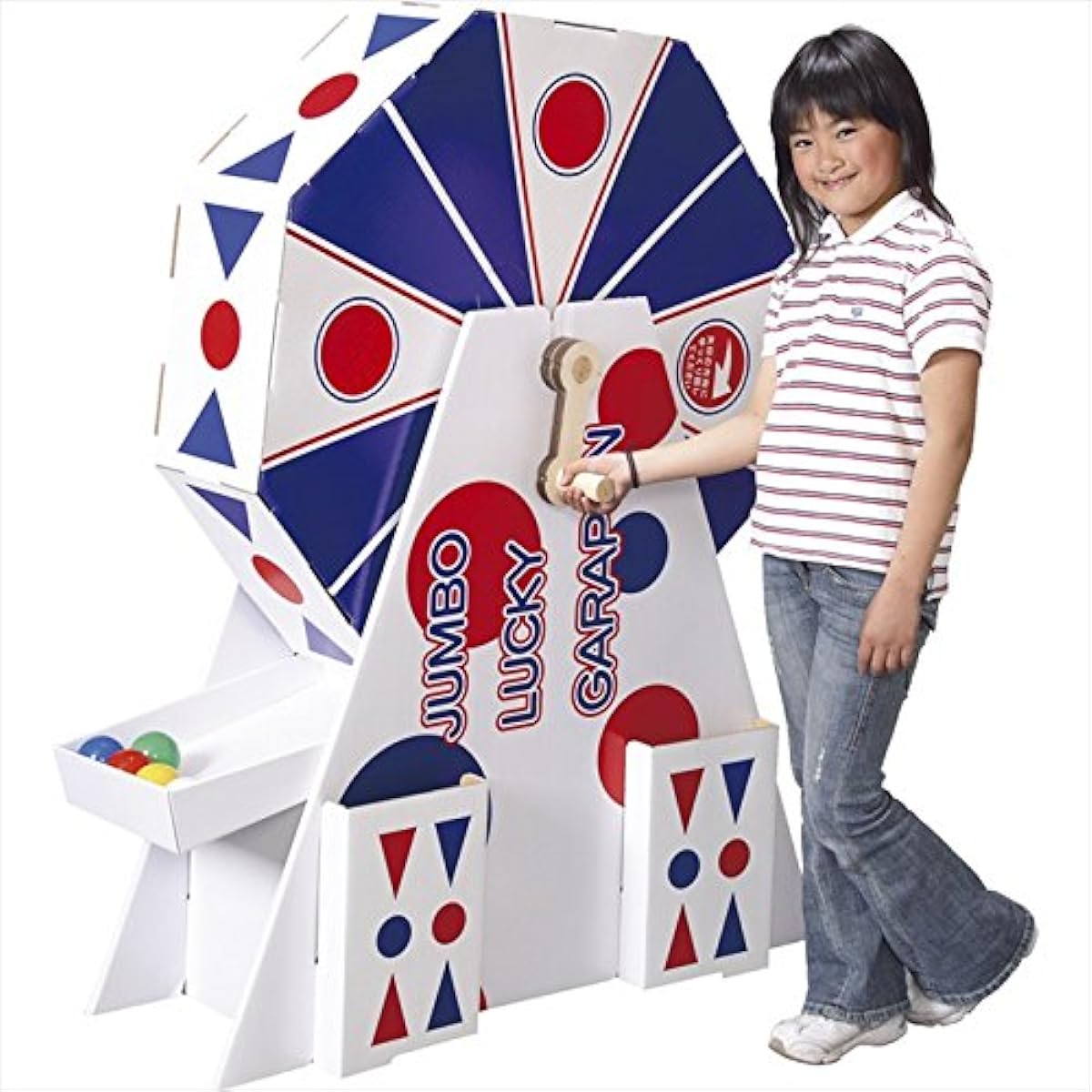Extra-large Garapon lottery machine [Garapon lottery machine, party goods, party games, party goods, promotional items, lottery balls for extra-large Garapon sold separately]