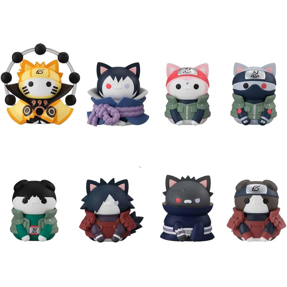 MEGA CAT PROJECT NARUTO Shippuden Nyarut! LAST BATTLE BOX of 8