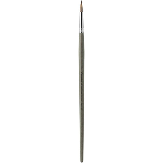 Escoda Modernista Series 4075 Long Handle Round Artist Oil & Acrylic Brush Size 18 Synthetic Mongoose