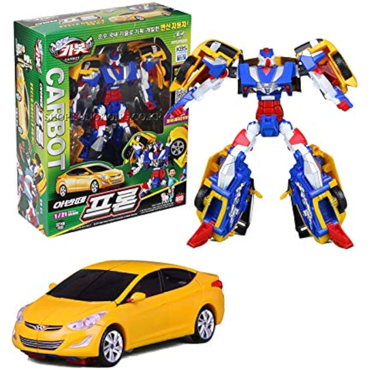 [Hello Carbot] Hello Carbot Avante Fron Transforming Robot Figure [Parallel Import]