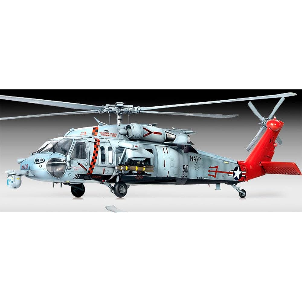 GSI Creos Academy 1/35 USN MH-60S Nighthawk "HSC-9 Troubleshooter" Plastic Model