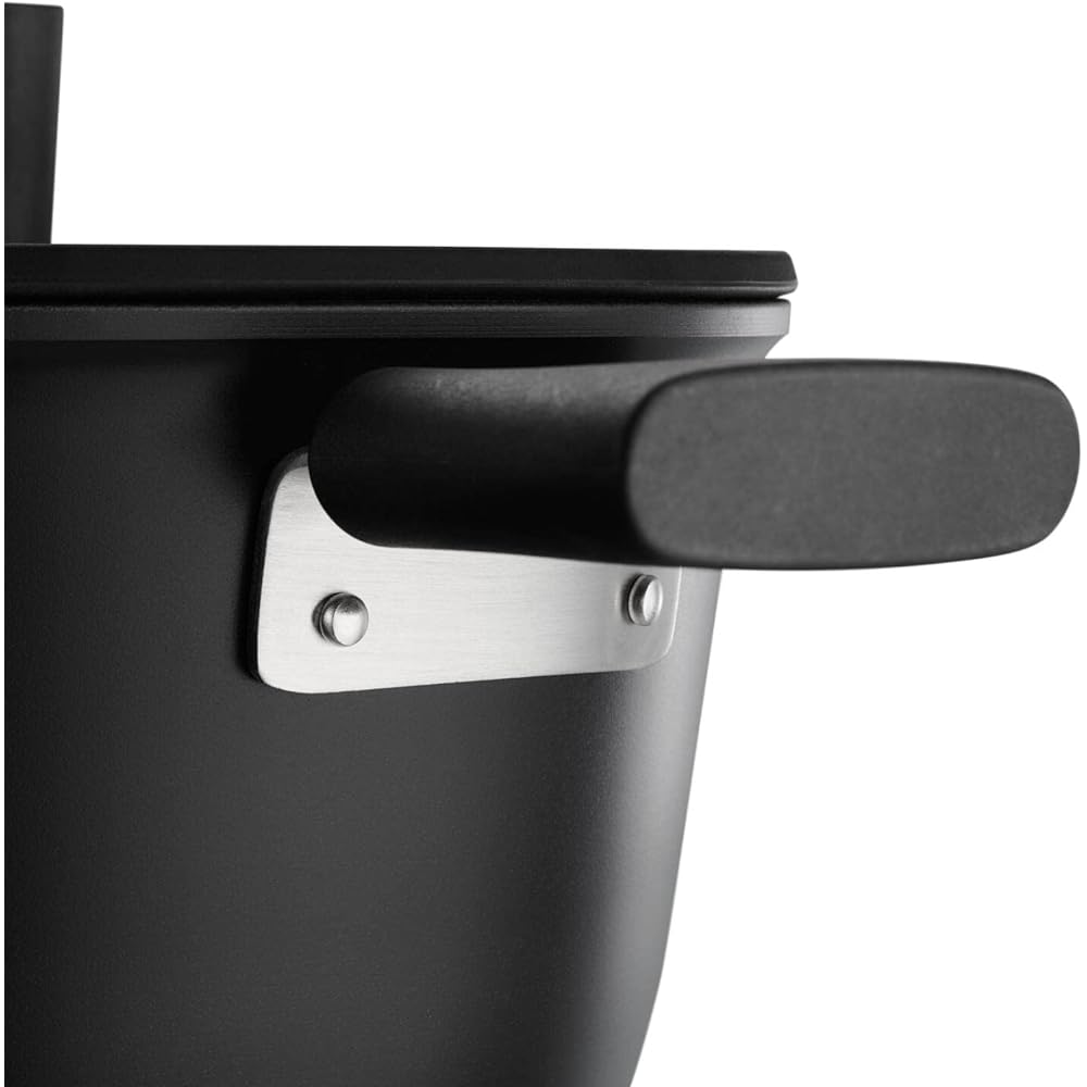 [Regular Imported Product] FISKARS Pot, IH Compatible, Gas Compatible, 22cm Casserole (with Lid), Fluorine Treated, Non-Stick "Hard Face" 1052227