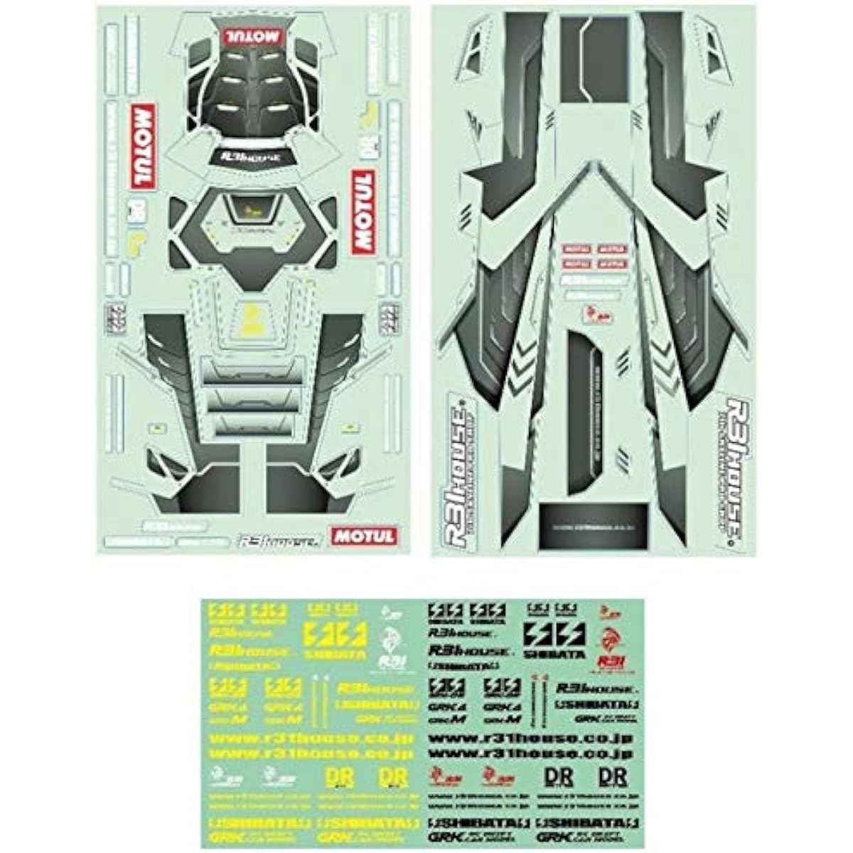 Shibata Zeus Sticker Set