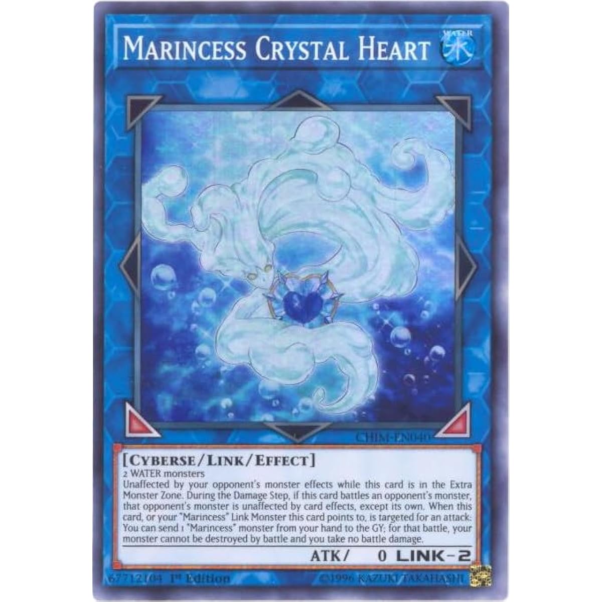Marins Crystal Heart - CHIM-EN040 - Super Rare - Unlimited Edition