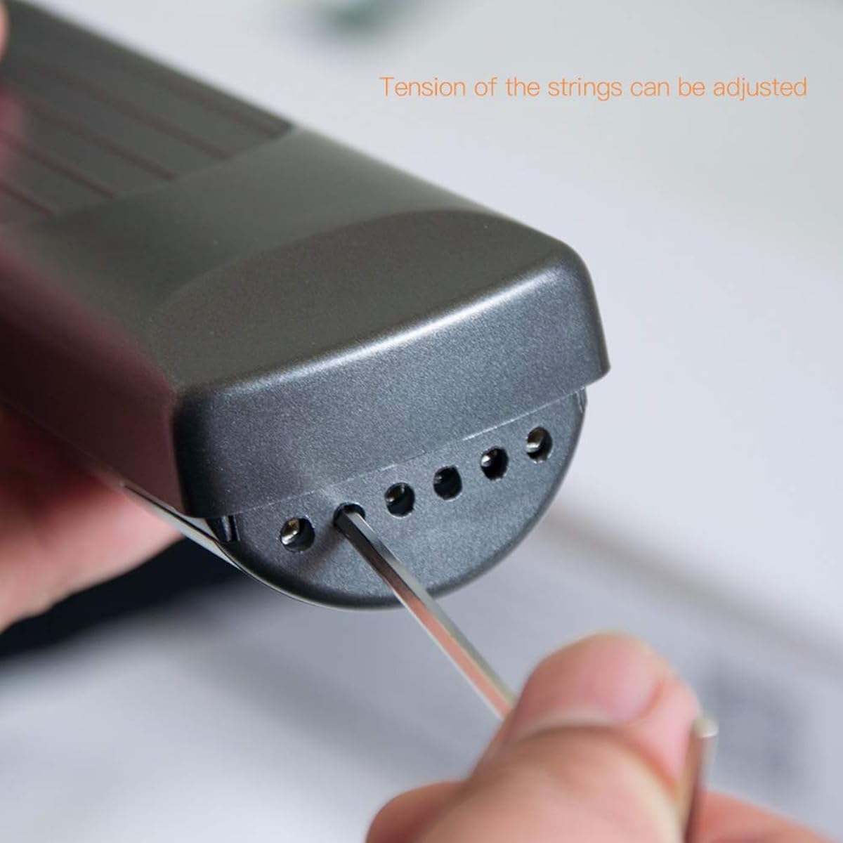 Forart Pocket Guitar Practice Tool Portable Chord Trainer Beginner Practice Tool with Rotating Chord Chart Screen