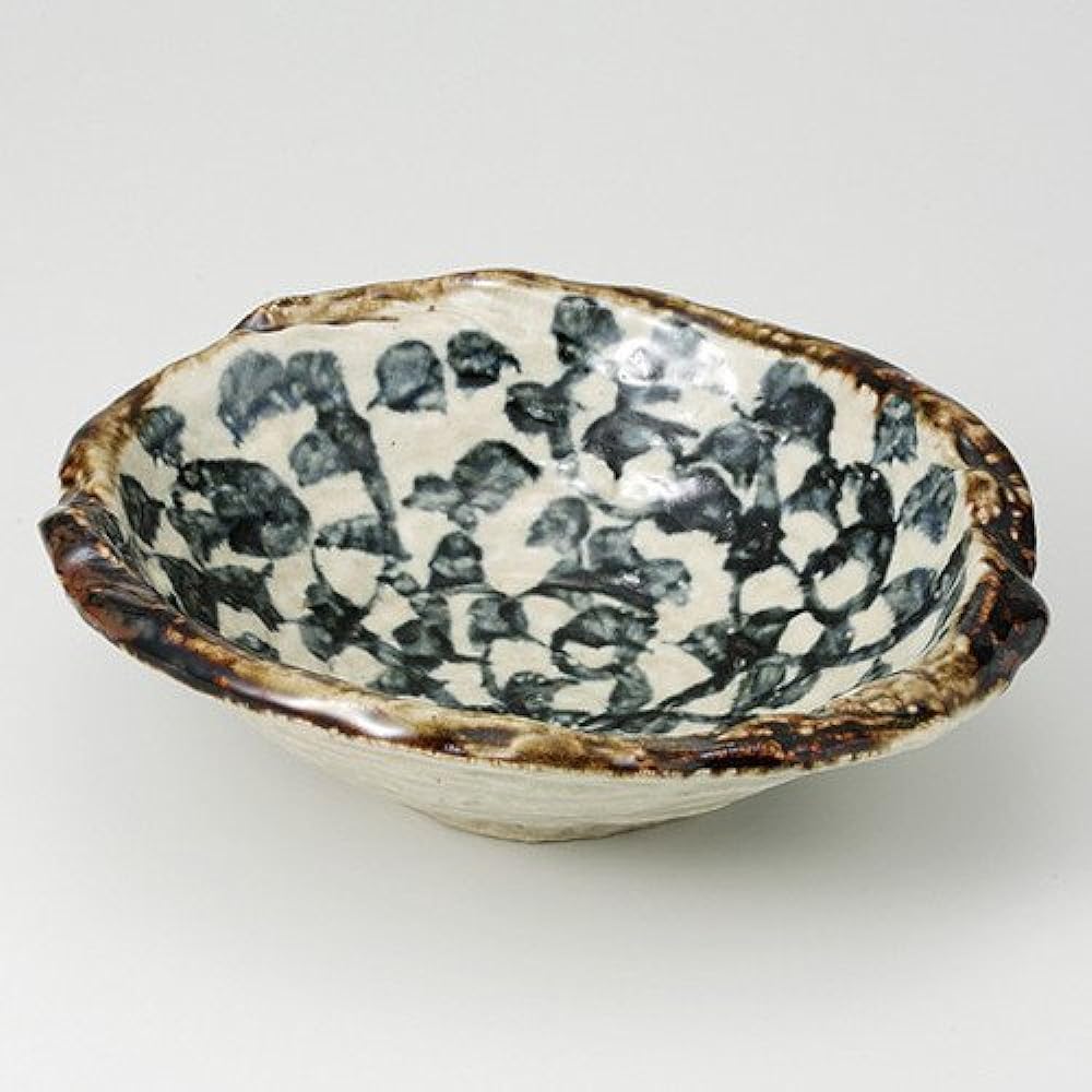 Set of 10 octopus arabesque pot [21.6 x 19.7 x 6.2cm 590g] [Simmering bowl] [For restaurants, inns, Japanese tableware, restaurants, commercial use]