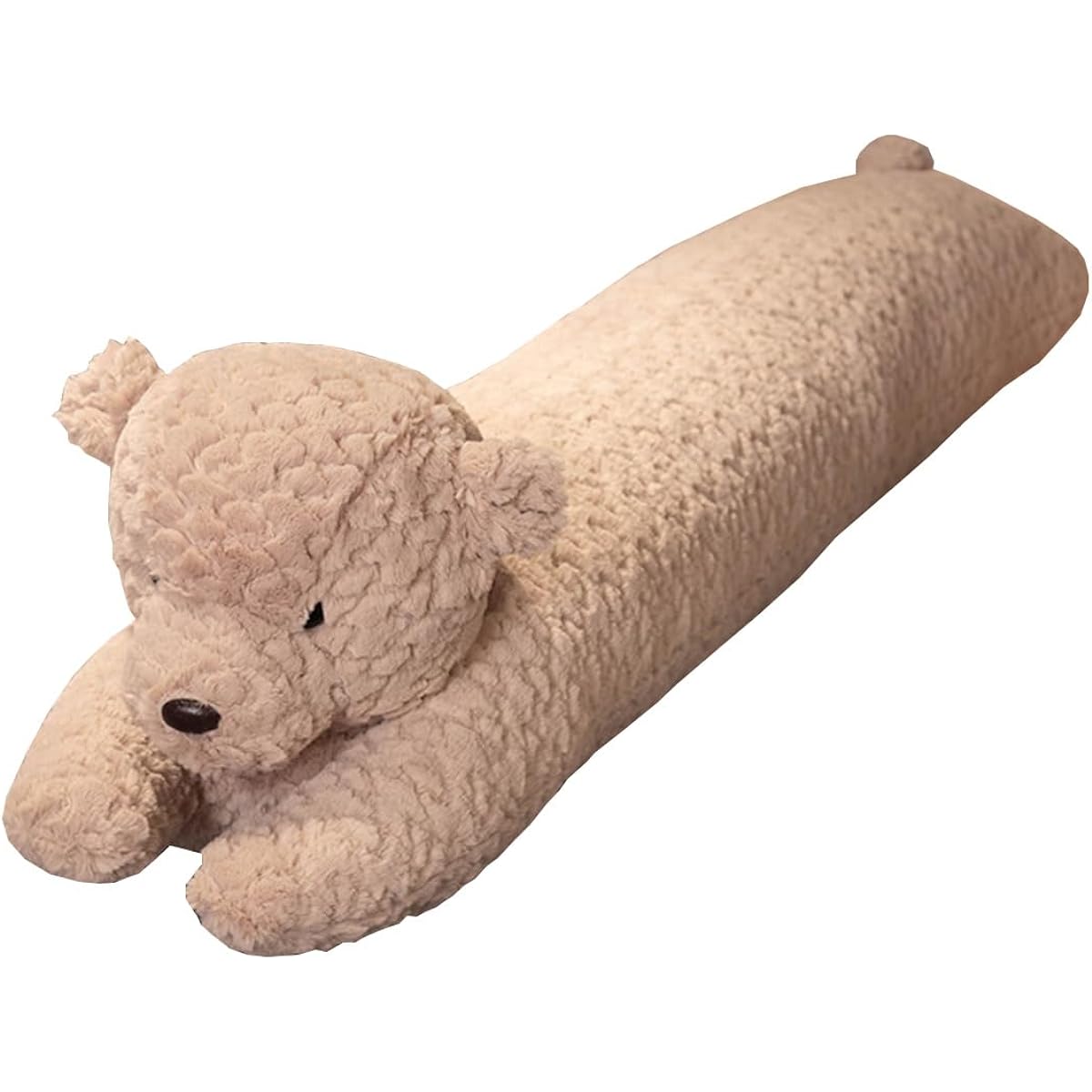 Hofun4U Teddy Bear Pillow, Teddy Bear, Teddy Bear, Long Body Pillow (Brown, 47 Inch)