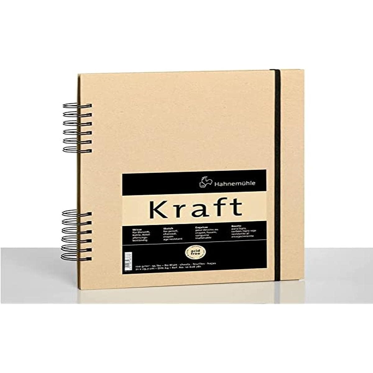 Hahnemühle Kraft Paper Sketchbook (Ocher Cover A4 80 Sheets)