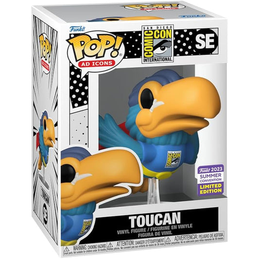 SDCC 2023 (Shared): San Diego Comic CON POP! SDCC Superhero Toucan