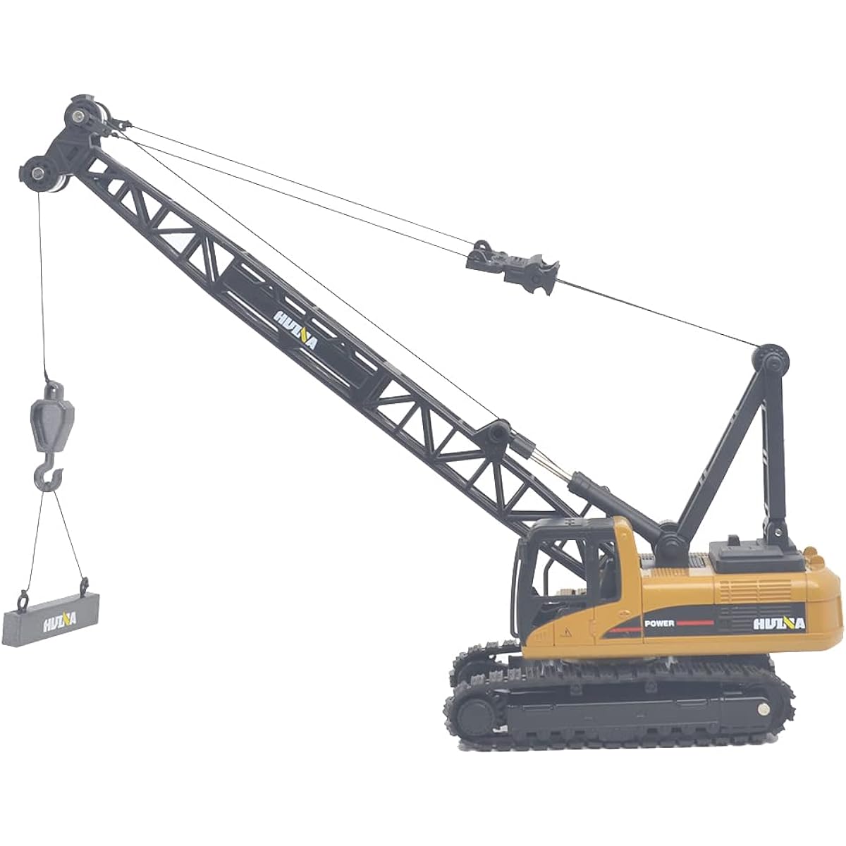 Ailejia Construction Truck Toys Crane Truck 1/50 Scale Diecast Truck Engineering Car Metal Construction Vehicles Crane Machine Model Toys for Boys (Crawler Crane)