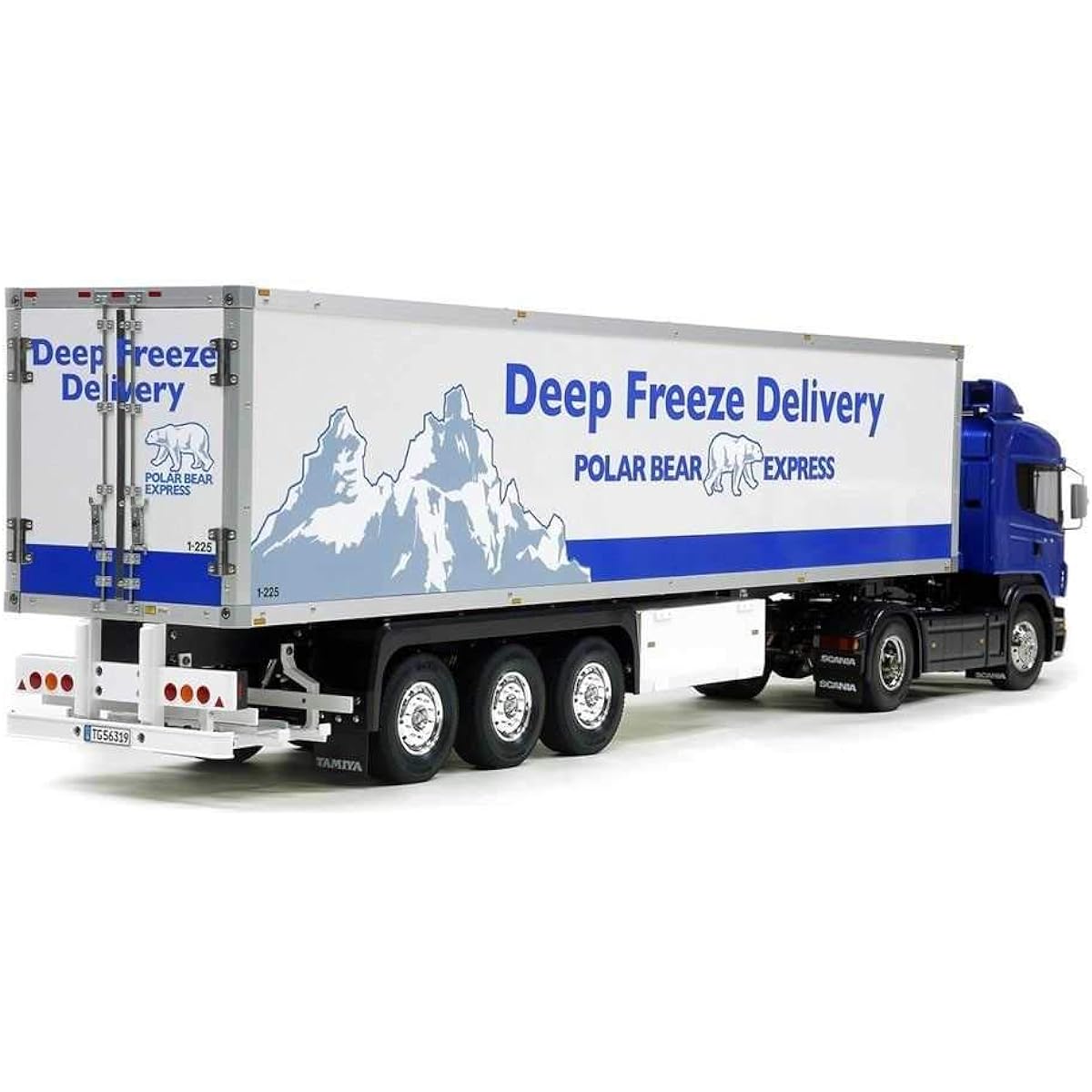 Tamiya 1/14 Electric RC Big Truck Series No.19 Trailer Truck 3 Axis Reefer Semi-Trailer Radio Controlled 56319