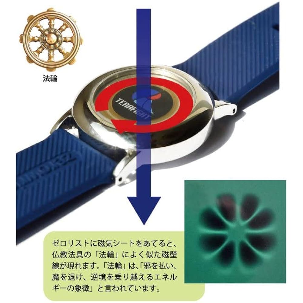 Zero magnetic field generator zero wrist gold