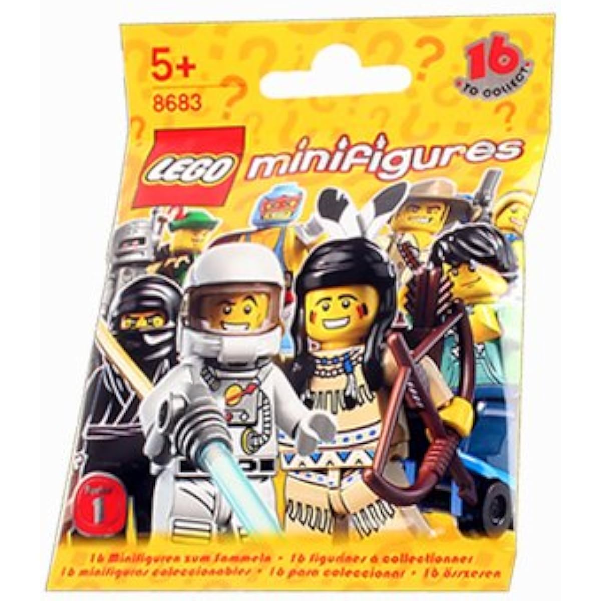 LEGO Minifigure Collection Series 1 Mystery Bagpack - 1 Random Minifigure!