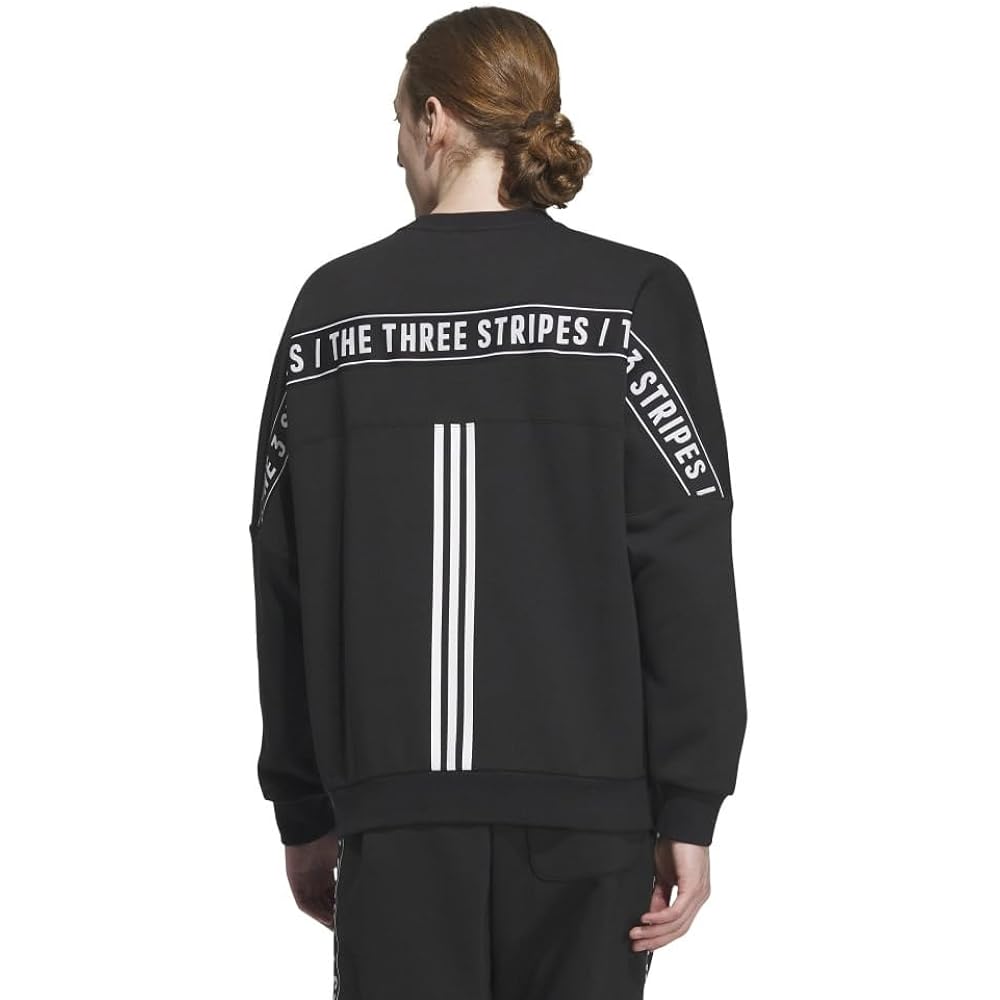 Adidas IJM05 Men's Sweat Warding Loose Fit Fleece Sweatshirt