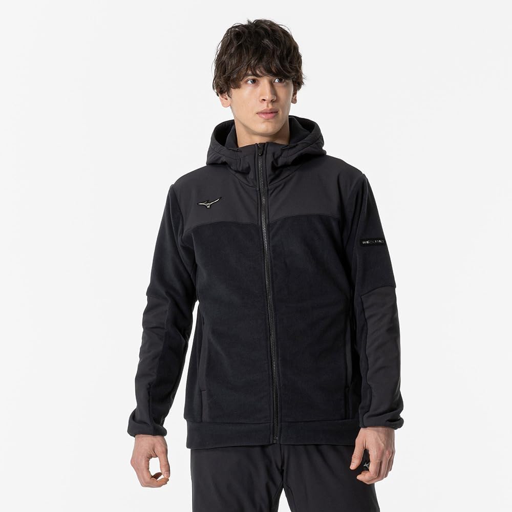[Mizuno] Training Wear Hybrid Fleece Jacket Water Repellent Stretch 32MCA558