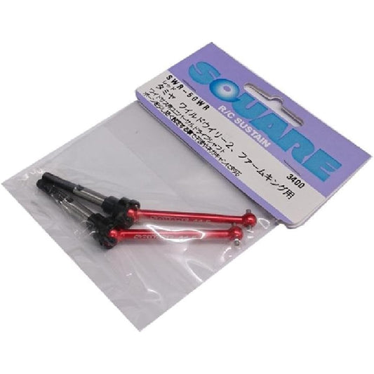 Universal Drive Shaft for Wide Suspension (Wild Willy 2) Red SWR-50WR