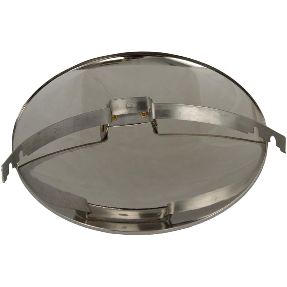 PETROMAX Kerosene Lantern Parts Parabolic Side Reflector Nickel for HK150 [Genuine Japanese Product] 12221