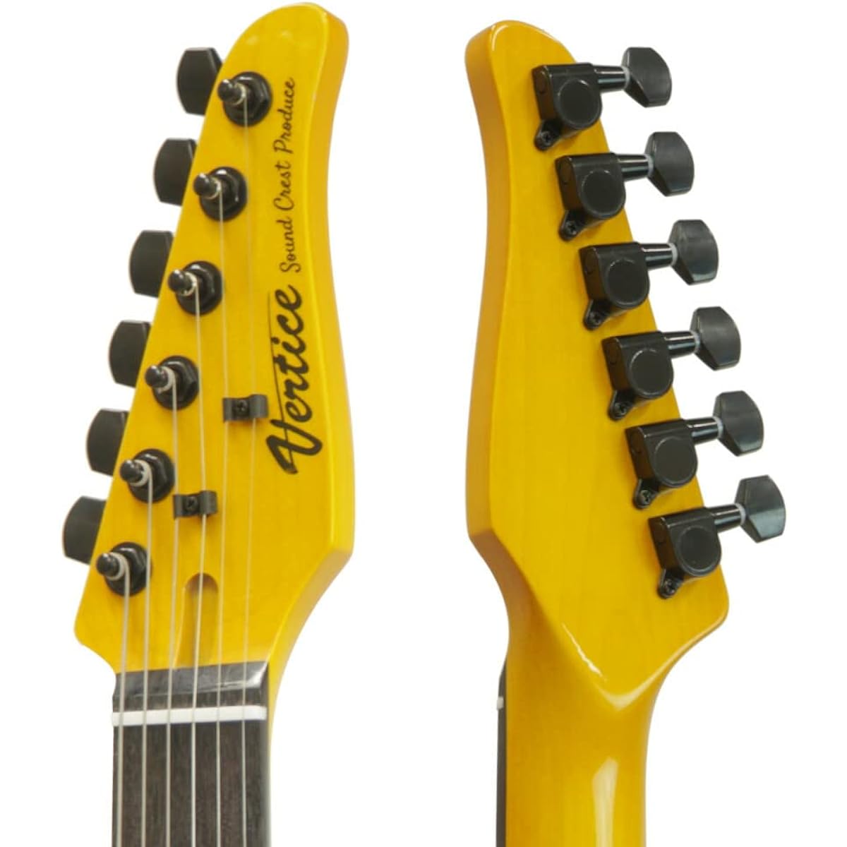 Vertice Electric Guitar Strat Type Stainless Steel Fret Booster Switch Equipped with Adjustable Neck and String Height VEG-06ST NATURAL