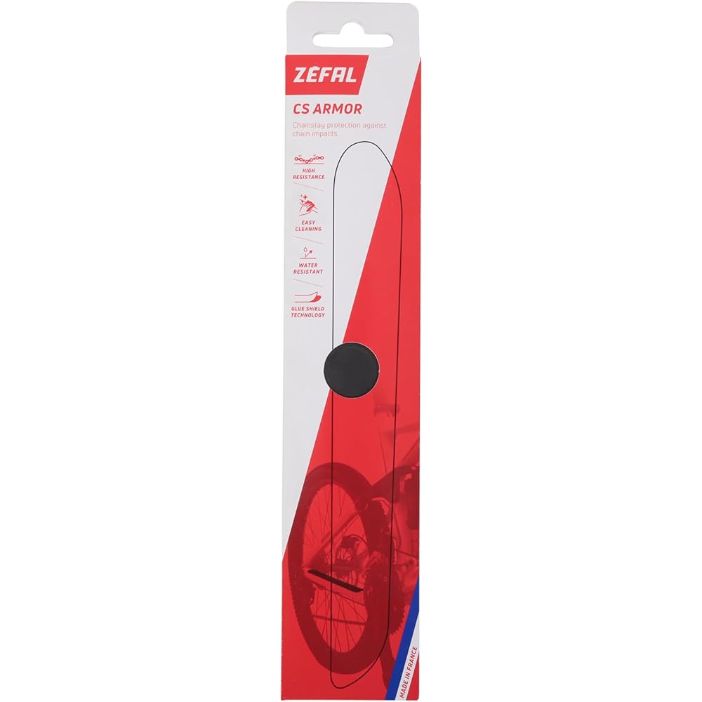 Zefal Chain Stay Armor [CS Armor] Black 33×250×1.8mm 2605