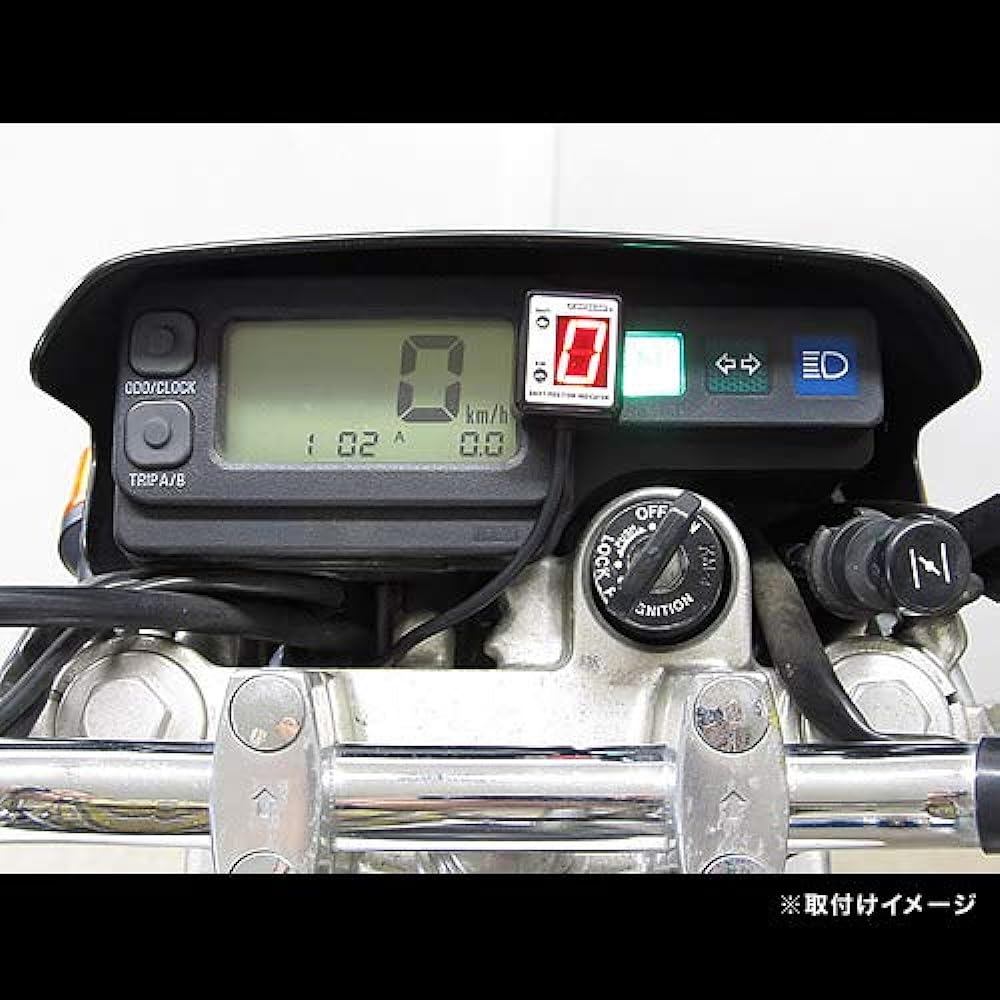 PROTEC Shift Position Indicator Full Kit 11079 KLX250 (98~06/08-) D Tracker (98-06) D Tracker X (08-) Super Sherpa (97-06) SPI-K66