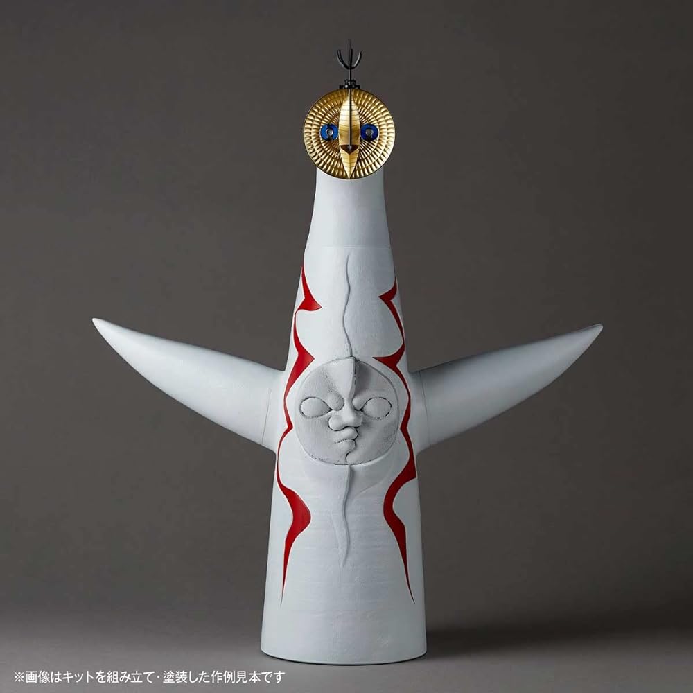 KAIYODO ARTPLA Tower of the Sun 1/200 scale unpainted unassembled plastic model kit