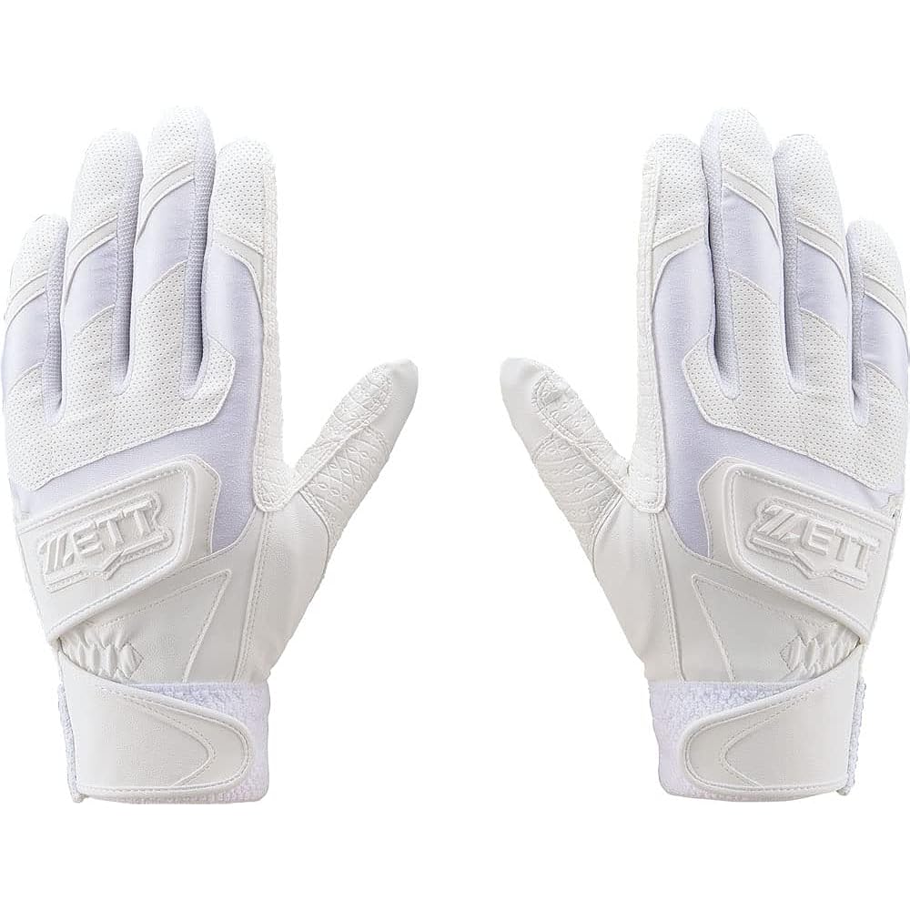 ZETT Batting Gloves Impact Z W Belt for Both Hands Compatible with High School Baseball Rules BG419HS
