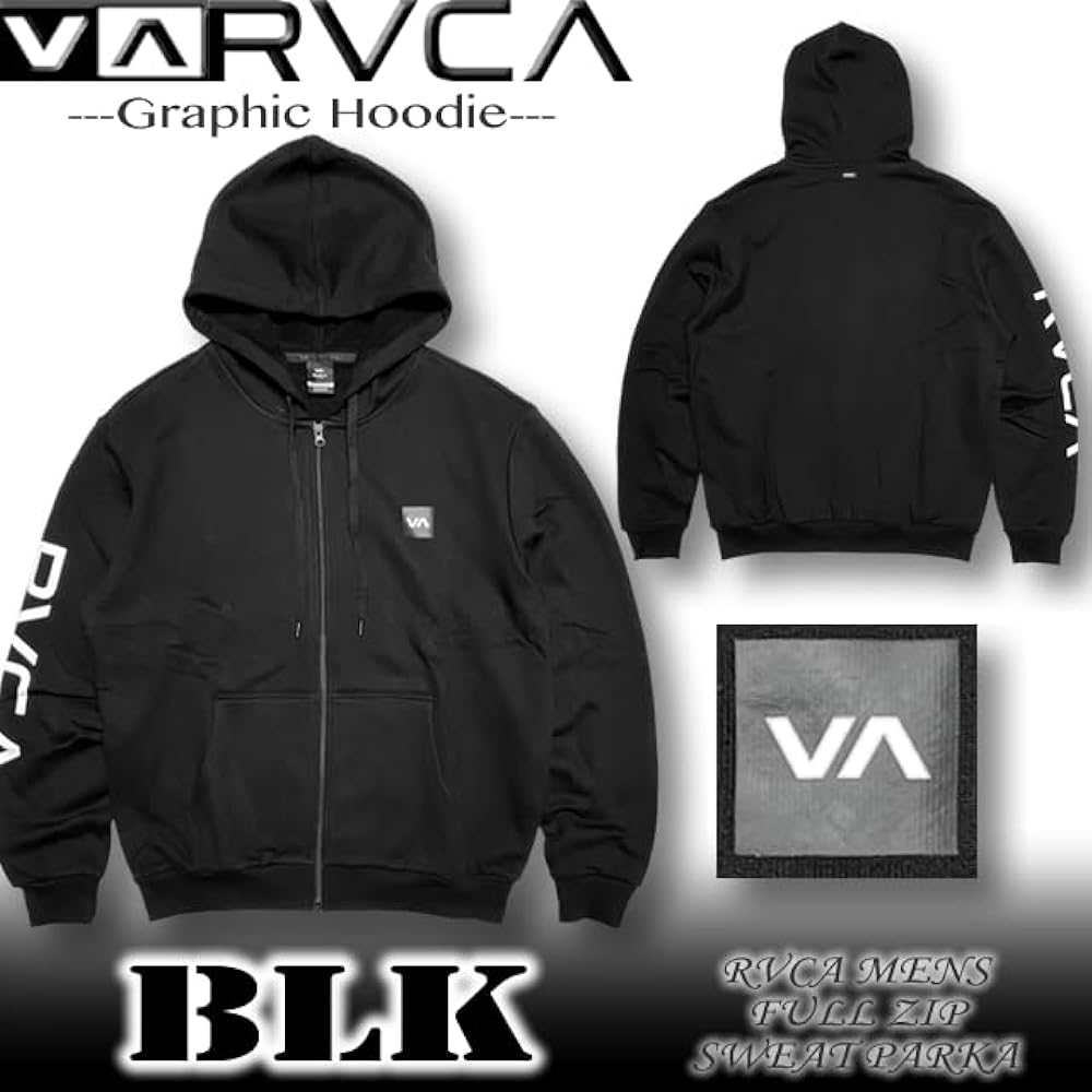 (Luca) RVCA 2023 SPORTS Men's GRAPHIC HOODIE Parka [2023 Fall/Winter Model]