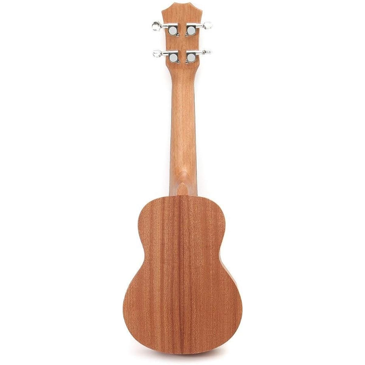 Ukulele 21 Inch Mini Wood Traditional Soprano Ukulele Uke Hawaii Kids Small Guitar with Gig Bag Suitable for Music Lovers (Color: Wood, Size: 21 inches)