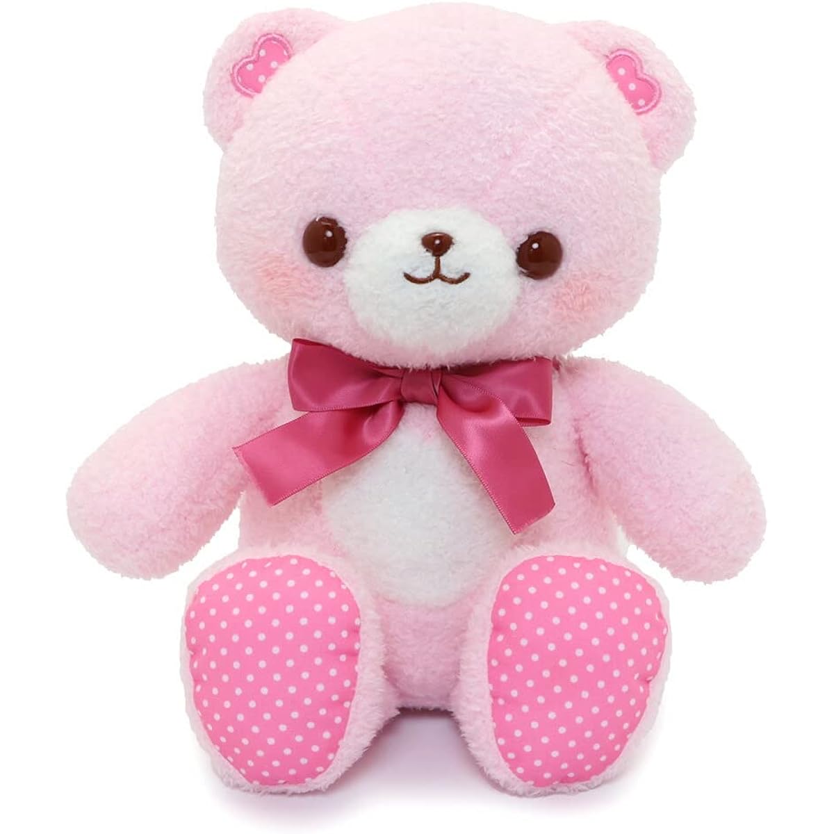 Mother Garden Amaenbo Kumarun Strawberry Milk Care Set 4 Types of Songs 20 Types of Talking Stories Plush Toy