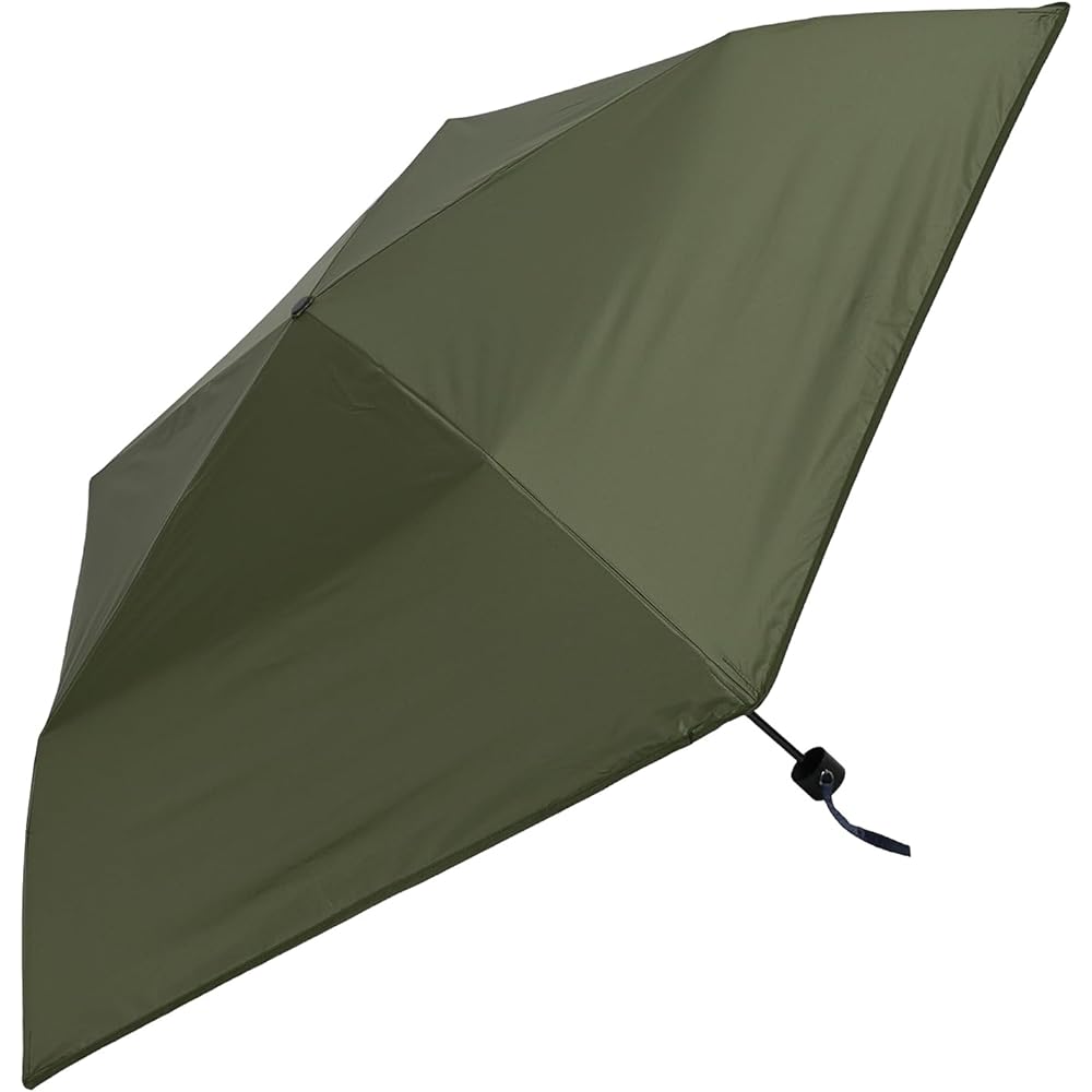 KiU Folding Umbrella, Folding Umbrella, Parasol, Rain Umbrella, For Both Sunny and Rainy Weather, UV Protection, Sun Protection, UV Protection, Heat Stroke Prevention, Lightweight, Simple, Men's, Women's, Unisex, Plain, Khaki KAH02-906