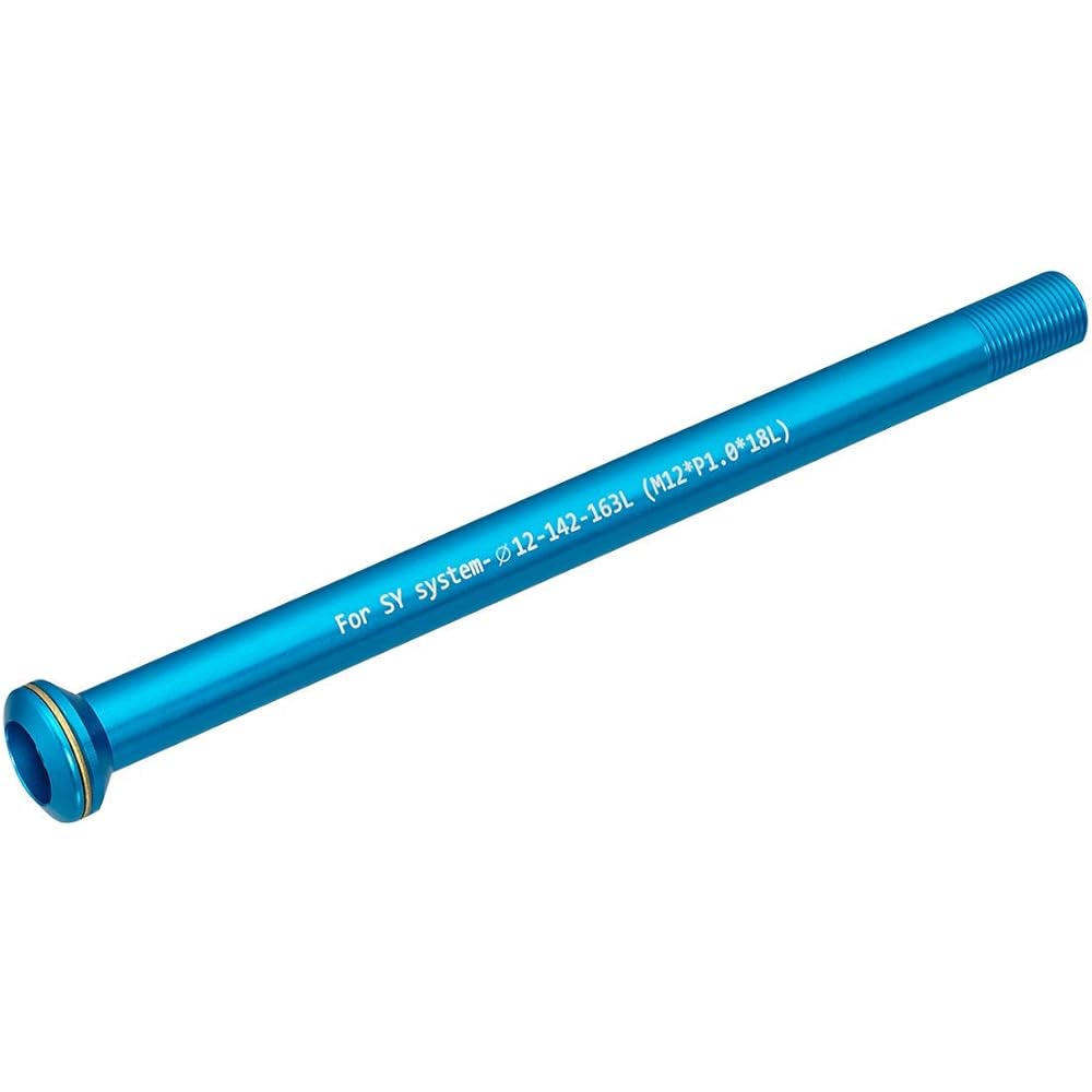 KCNC Ultra Light Hex Type Thru Axle for Rear 12mm x 142mm 1.0 Pitch Compatible with Syntace X-12 KQR09