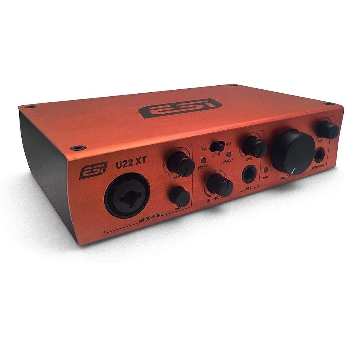 ESI U22XT cosMik Set Recording and Distribution Set (U22 XT Audio Interface/cosMik 10 Condenser Microphone/eXtra 10 Monitoring Headphones) U22XTCOSMIKSET