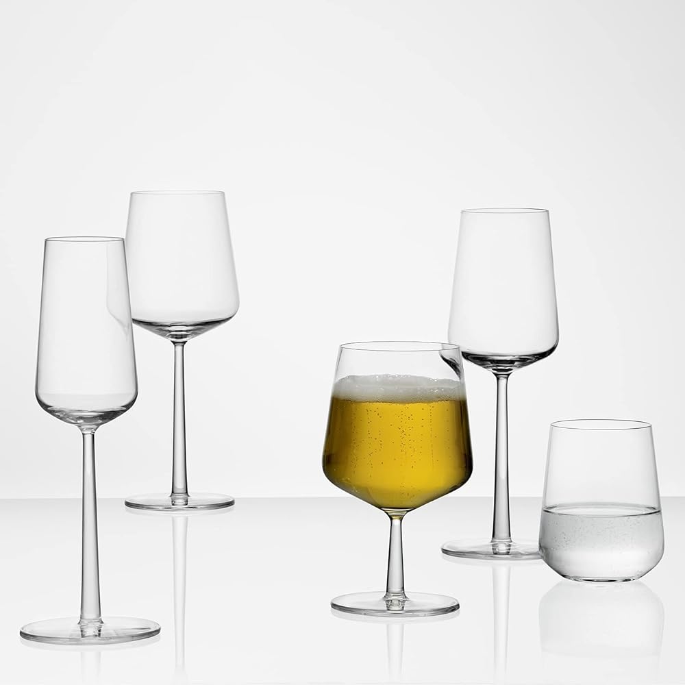 [Regular Imported Product] Iittala Essence Beer Glass Pair Set (2 pieces) 1014439