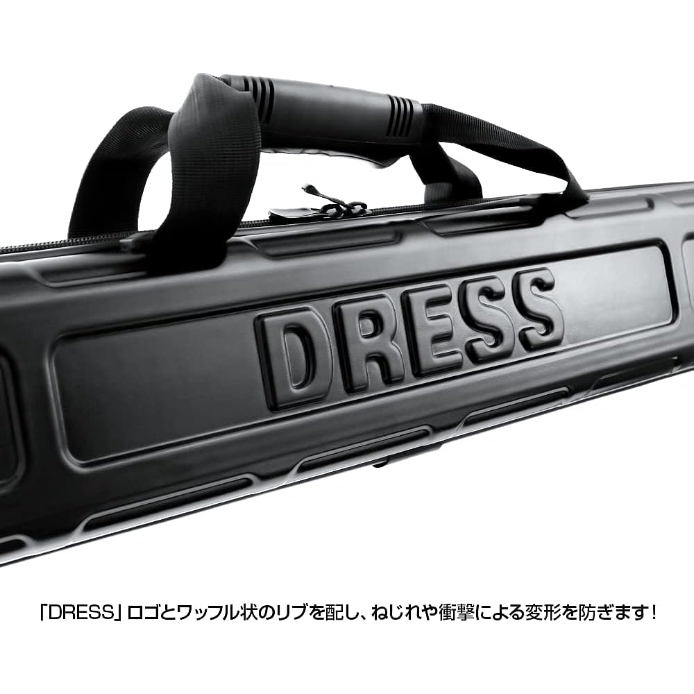 [DRESS] Rod Case Semi-Hard Rod Case 2.0 150/180cm Hard Type Rod Fixed Inside Fishing Rod Case Rod Fishing Bag Fishing Rod Storage Hard Rod Holder Fishing Rod Sturdy Protection Waterproof Shoulder Bag Small Production